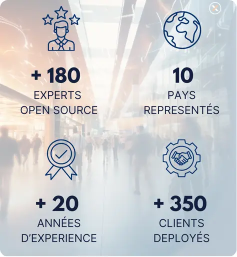 Experience AMEXIO Statistiques AMEXIO experts open source